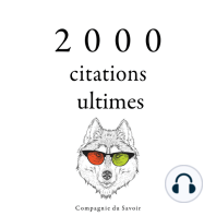 2000 citations ultimes