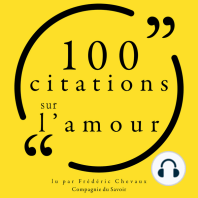 100 citations sur l'amour