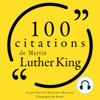 100 citations de Martin Luther King Jr.
