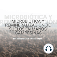 Microbiótica y remineralización de suelos en manos campesinas