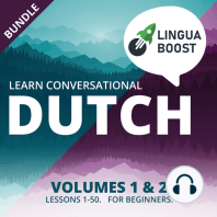 Learn Conversational Dutch Volumes 1 & 2 Bundle