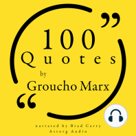 100 Quotes by Groucho Marx