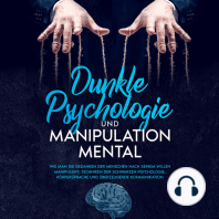 Dunkle Psychologie und Manipulation Mental