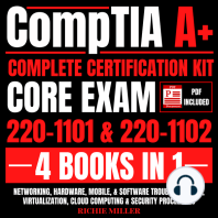 CompTIA A+ Complete Certification Kit Core Exam 220-1101 & 220-1102 4 Books In 1
