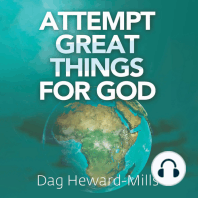 Attempt Great Things for God