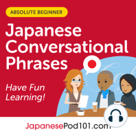 Conversational Phrases Japanese Audiobook