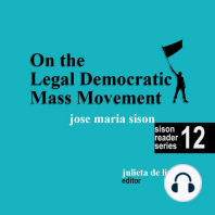 On the Legal Democratic Mass Movement