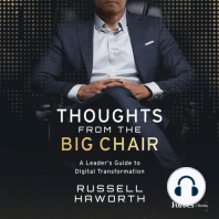 Thoughts from the Big Chair