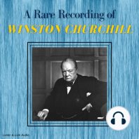 A Rare Recording of Winston Churchill