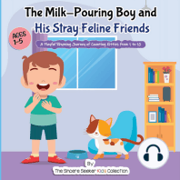The Milk-Pouring Boy and his Stray Feline Friends