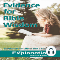 Evidence for Bible Wisdom