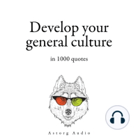 Develop your General Culture in 1000 Quotes