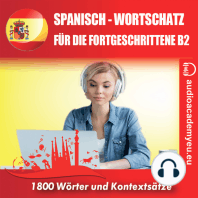 Spanisch-Wortschatz für Fortgeschrittene B2