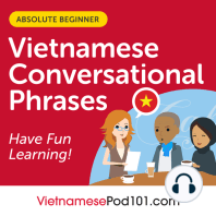 Conversational Phrases Vietnamese Audiobook