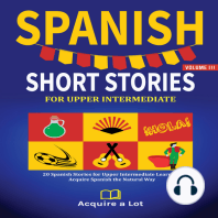 Spanish Short Stories For Upper Intermediate