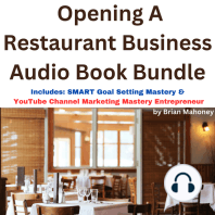 Opening A Restaurant Business Audio Book Bundle