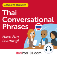 Conversational Phrases Thai Audiobook