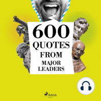 600 Quotes from Major Leaders