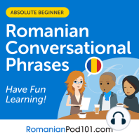 Conversational Phrases Romanian Audiobook