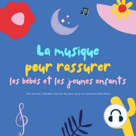 La musique pour rassurer les bébés et les jeunes enfants