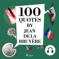 100 Quotes by Jean de la Bruyère