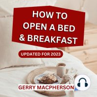 How to Open a Bed and Breakfast - 2023