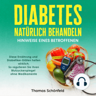 Diabetes natürlich behandeln – Hinweise eines Betroffenen