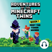 Meet The Tower Wizard, Adventures of the Minecraft Twins (Book 1)