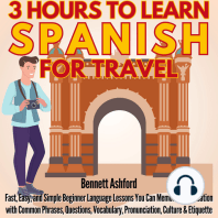 3 Hours to Learn Spanish for Travel