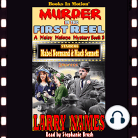 MURDER IN THE FIRST REEL by Larry Names (A Maisy Malone Mystery, Book 3), Read by Stephanie Brush