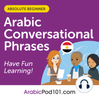 Conversational Phrases Arabic Audiobook