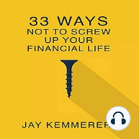 33 ways not to screw up your financial life
