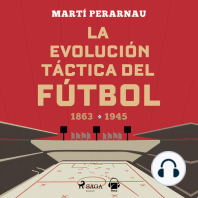 La evolución táctica del fútbol