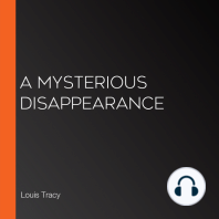 A Mysterious Disappearance