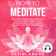 How to Meditate