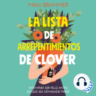 La lista de arrepentimientos de Clover