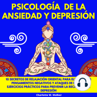 PSICOLOGÍA DE LA ANSIEDAD Y DEPRESIÓN