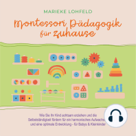 Montessori Pädagogik für zuhause