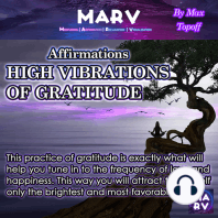 Affirmations High Vibrations Of Gratitude