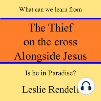 The Thief on the Cross Alongside Jesus