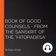 Book of Good Counsels - From the Sanskrit of the "Hitopadesa"