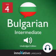 Learn Bulgarian - Level 4