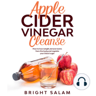 Apple cider vinegar cleanse
