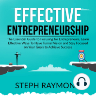 Effective Entrepreneurship