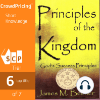 Principles Of The Kingdom; God's Success Principles