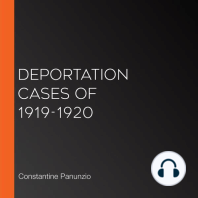 Deportation Cases of 1919-1920