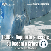 IPCC - Rapporto speciale sugli oceani e la criosfera
