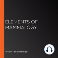 Elements of Mammalogy