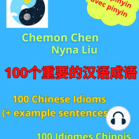 100个重要的汉语成语 - 100 Chinese Idioms (And Example Sentences) - 100 Idiomes Chinois (Avec Exemples)