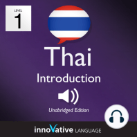 Learn Thai - Level 1